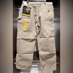 NWT Carhartt Men's Loose Fit Khaki Utility Pants